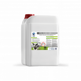 PRO ROBOCID + Liquide acide pour le nettoyage des robots de traite.
